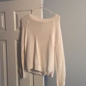 Off White Colored Sweater